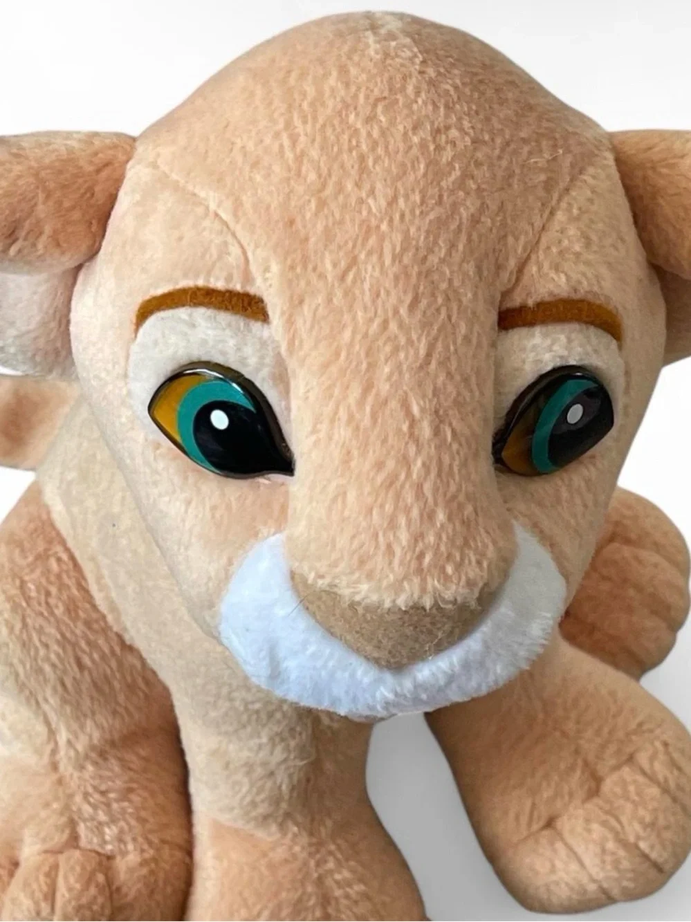 Vintage Disney Lion King Nala Plush Mattel 1993 Stuffed Animal Cub
